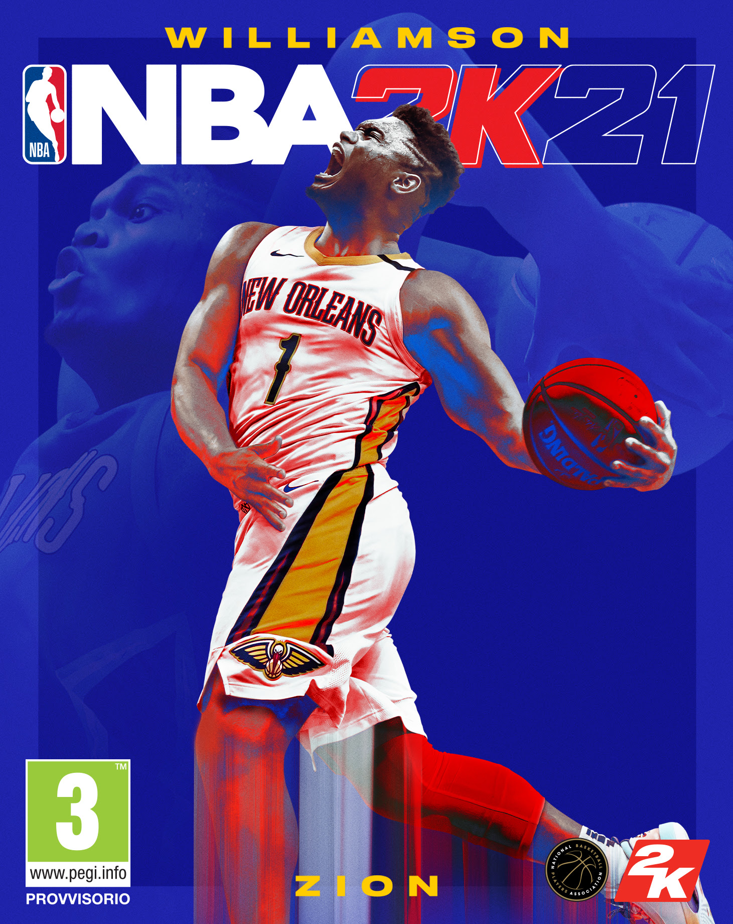 NBA 2K21 - Zion Williamson è l'atleta di copertina Next Gen