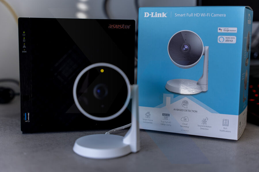 Videosorveglianza facile con Asustor Drivestor 4 e D-link