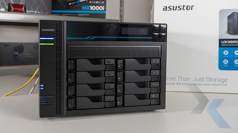 Lockerstor AS6508T by Asustor, un Server/NAS da 128TB!