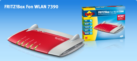 Fritz!Box Fon Wlan 7390 - Il router che si crede un PC
