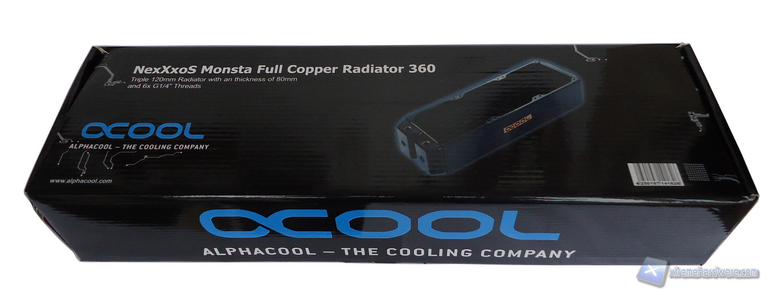 Alphacool NexXxoS Monsta Full Copper Radiator 360, prestazioni e ingombro sono monstruosi!