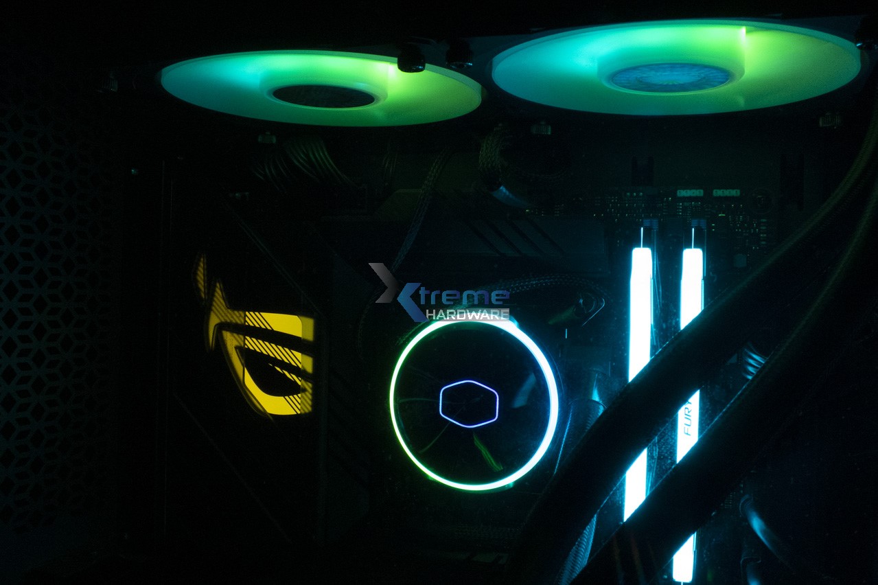 Cooler Master MasterLiquid PL240 Flux LED 1 bc0bb