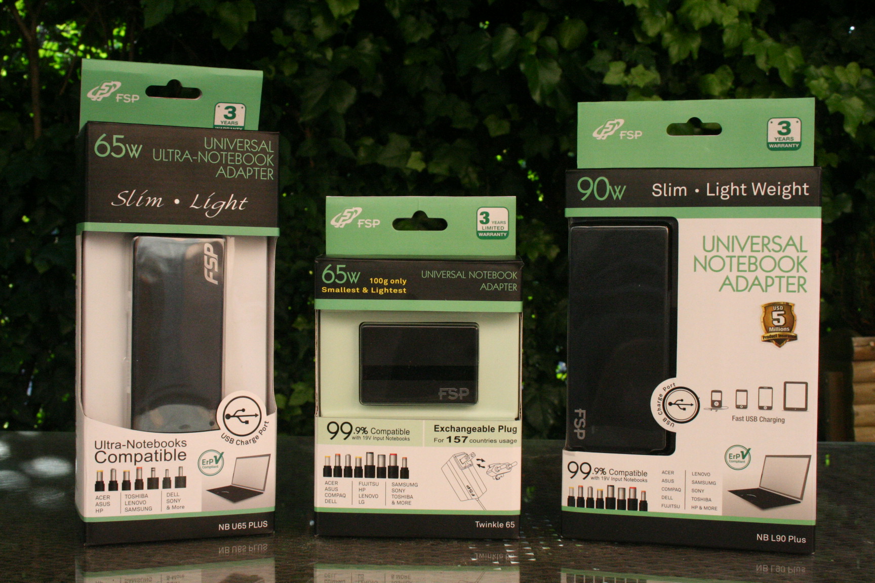 Review degli alimentatori FSP per portatili NB U65 PLUS - NB L90 Plus - Twinkle 65