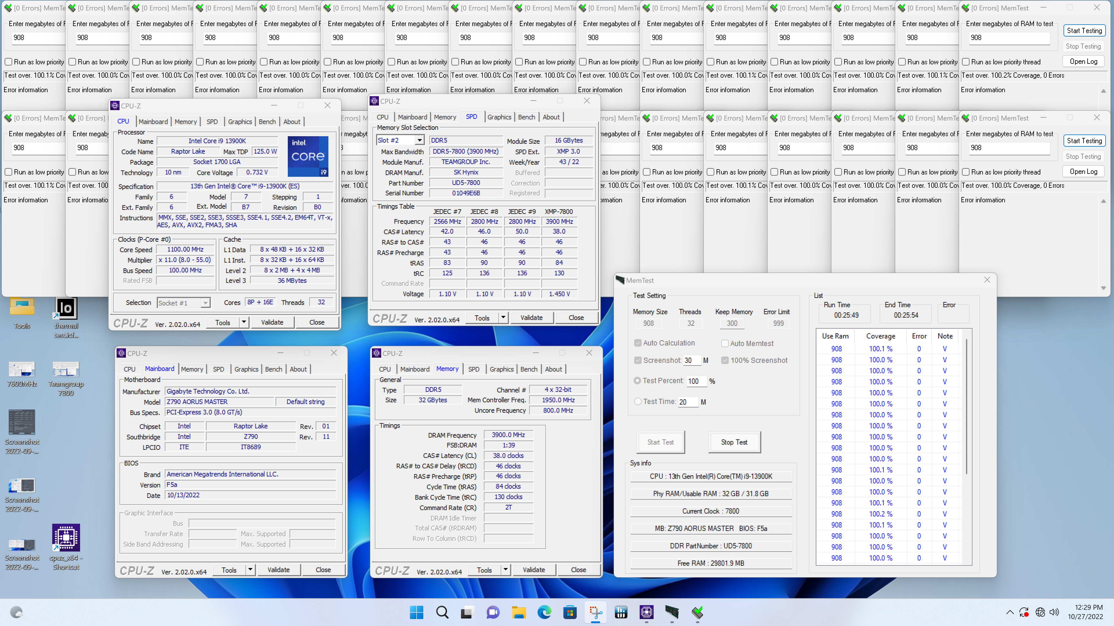 GIGABYTE Teamgroup 7800 bf428