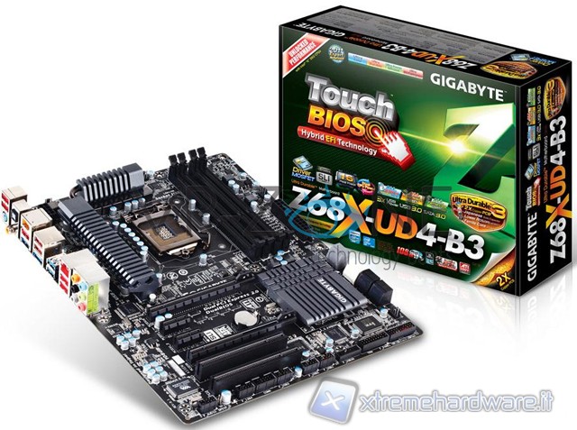 Gigabyte Z68X-UD4-B3, ready to Extreme