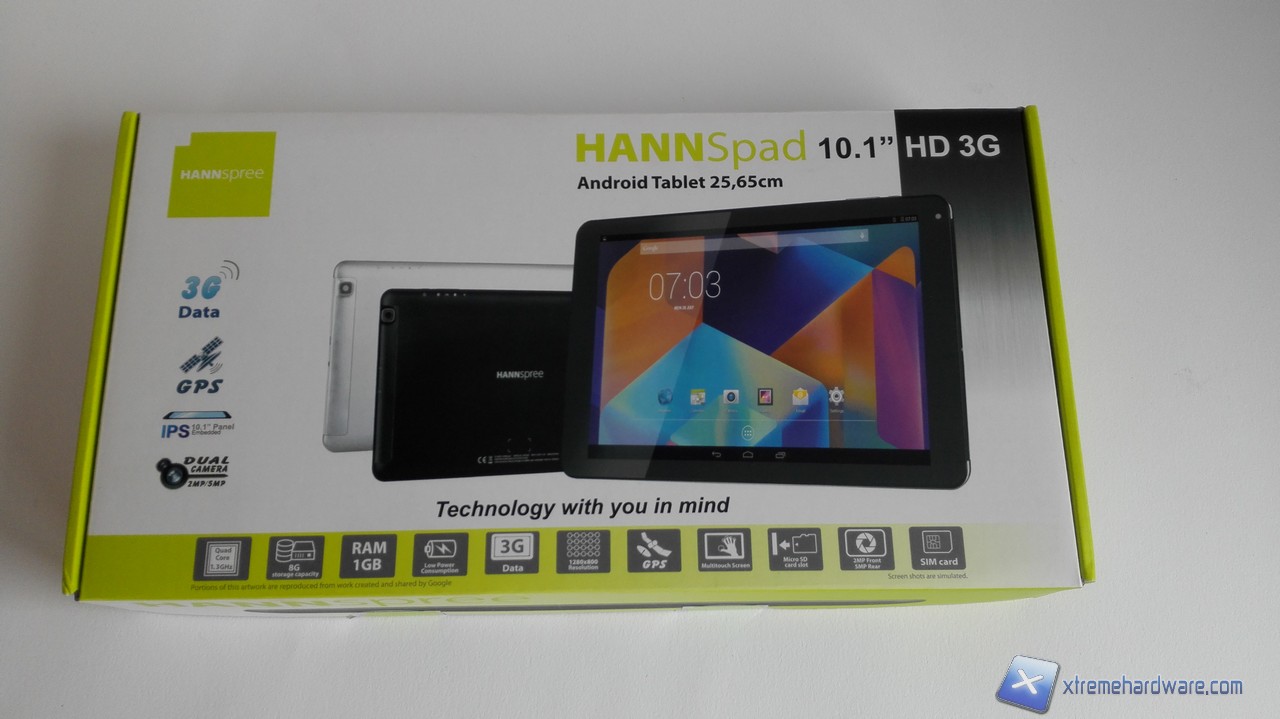 Hannspree Hannspad 10.1" 3G HD, la nostra recensione