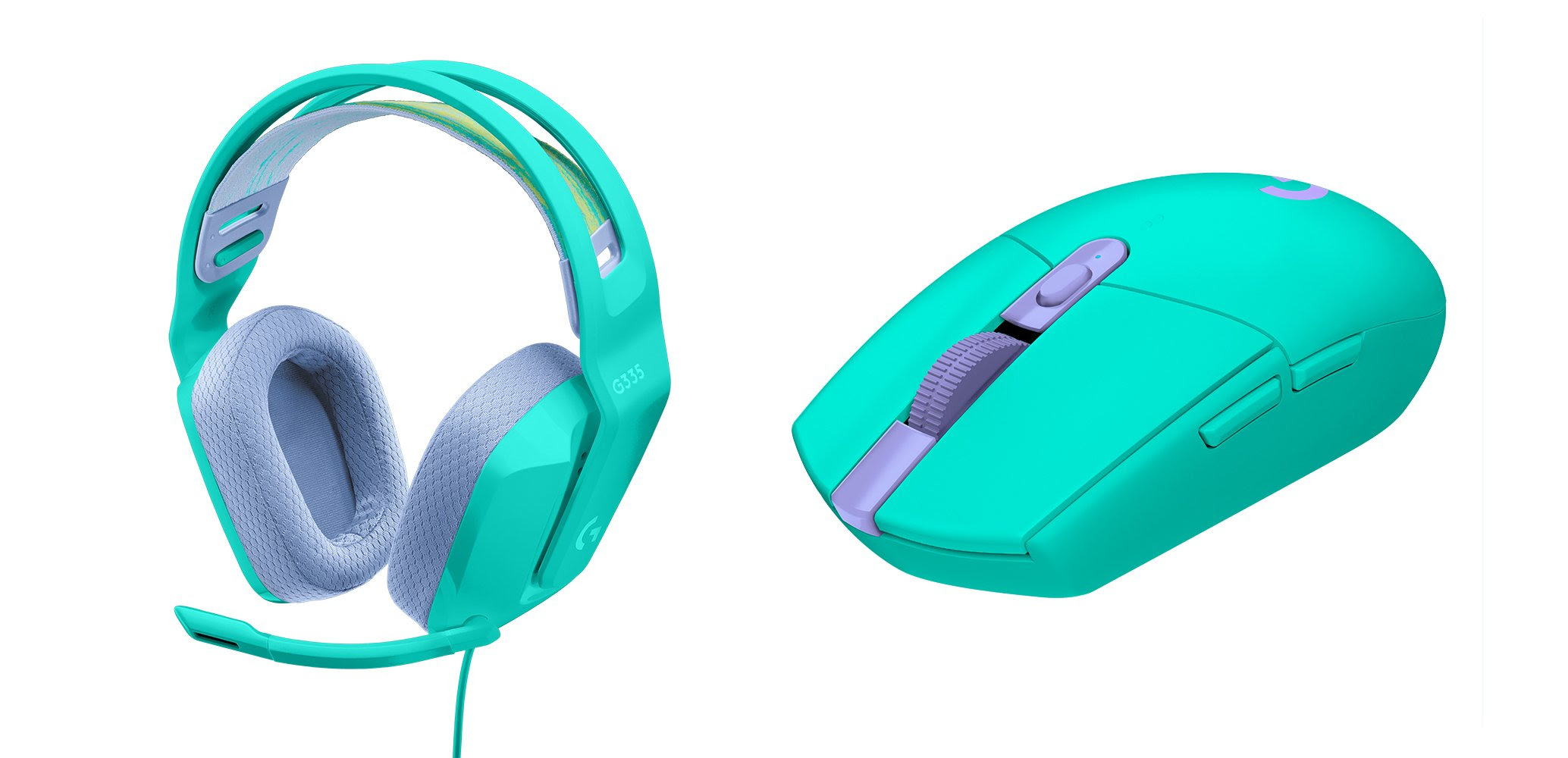 Logitech G annuncia le cuffie G335 e il mouse G305 in versione Menta