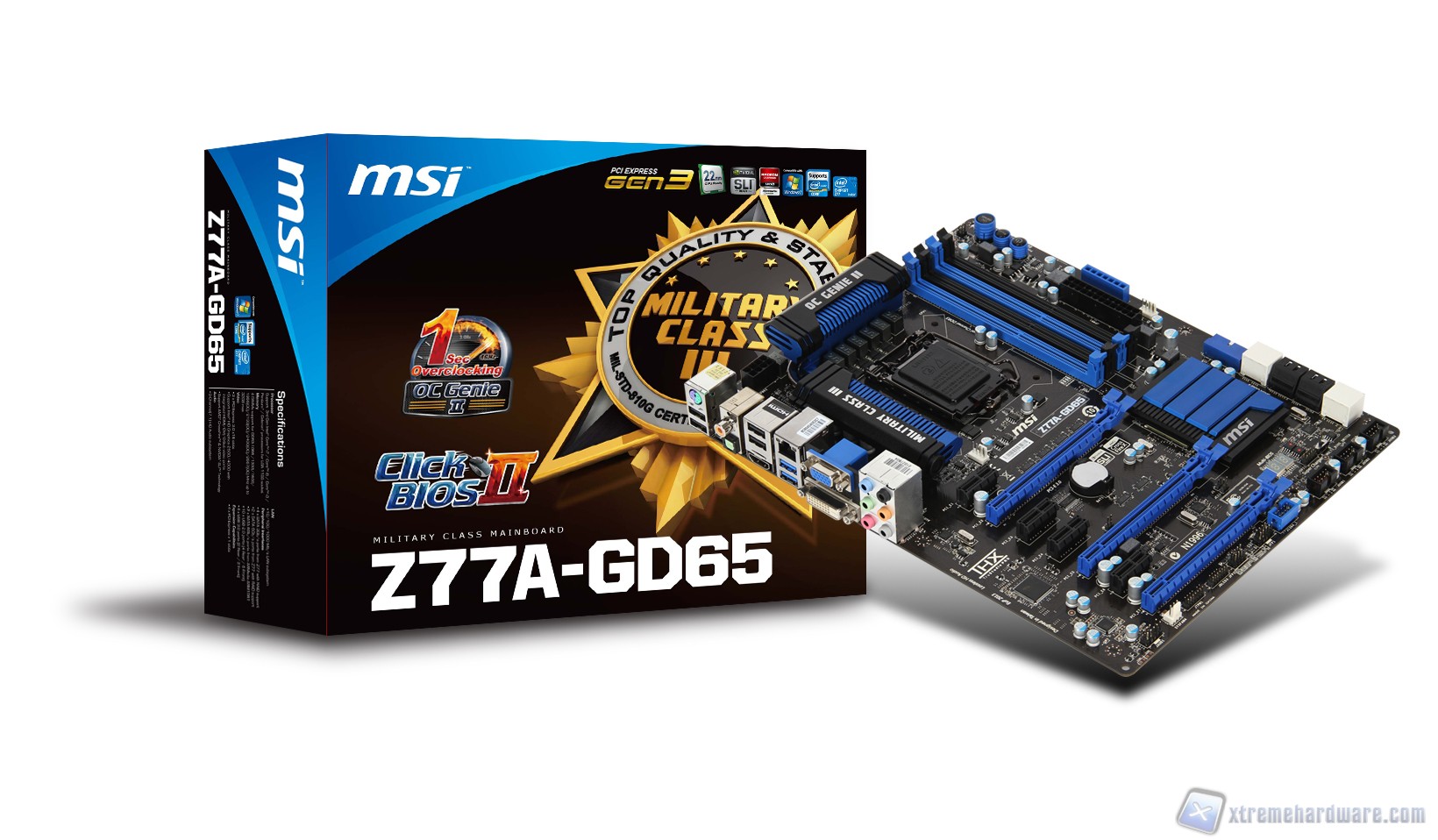 MSI Z77A-GD65, Z77 per Ivy Bridge, con giusto compromesso di qualità, prezzo, prestazioni e design