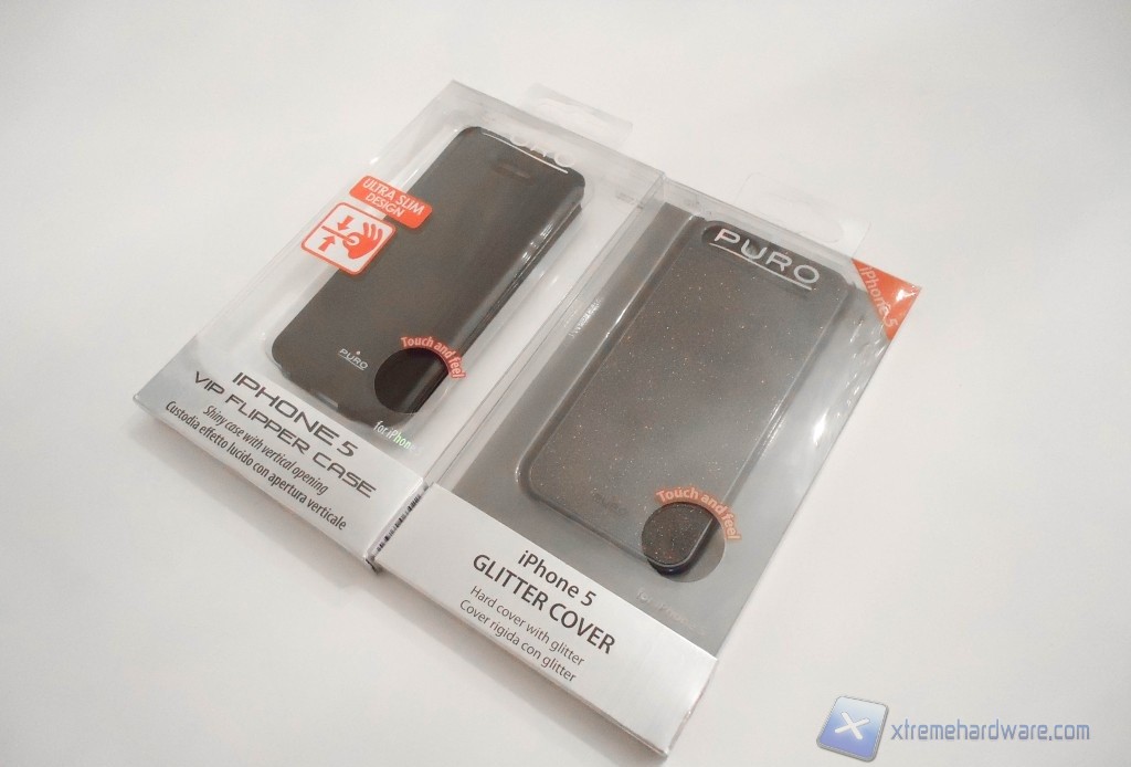 Puro Glitter e VIP Flipper Cover, custodie alla moda per iPhone 5/5s