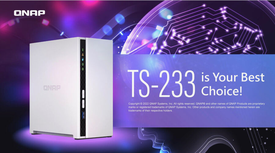 QNAP presenta il NAS TS-233, una soluzione di archiviazione e collaborazione intelligente ideale per il lavoro ibrido