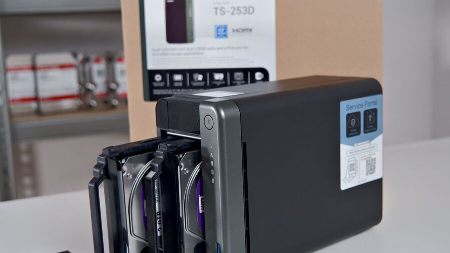 QNAP TS-253D, piccolo e compatto ma molto potente!