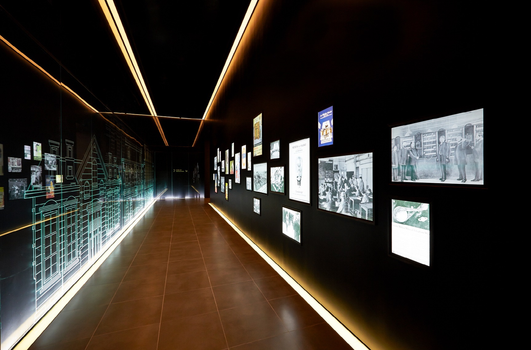 SIM Hall 1 Transition Hallway